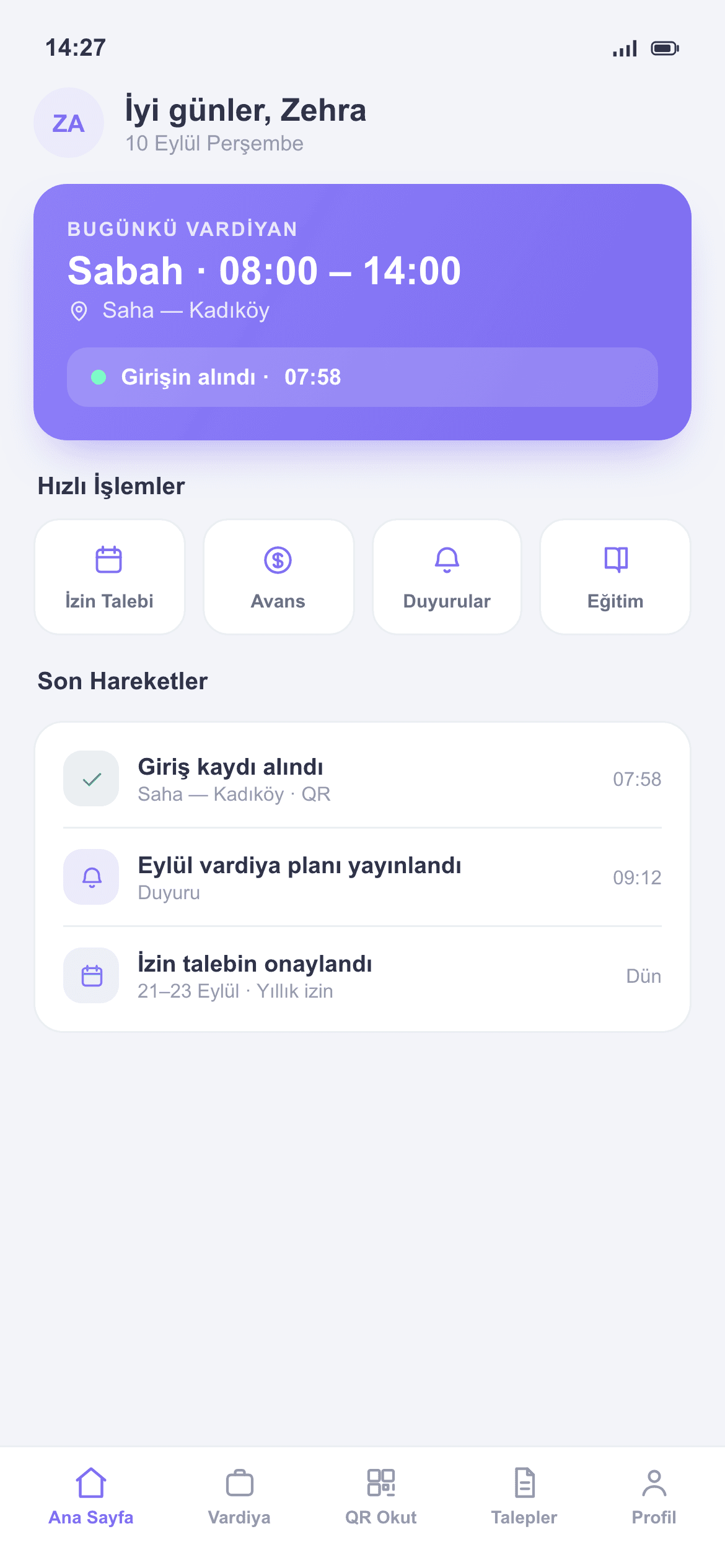 Mobil uygulama